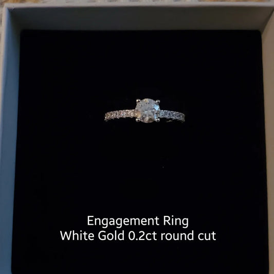 White Gold Ring