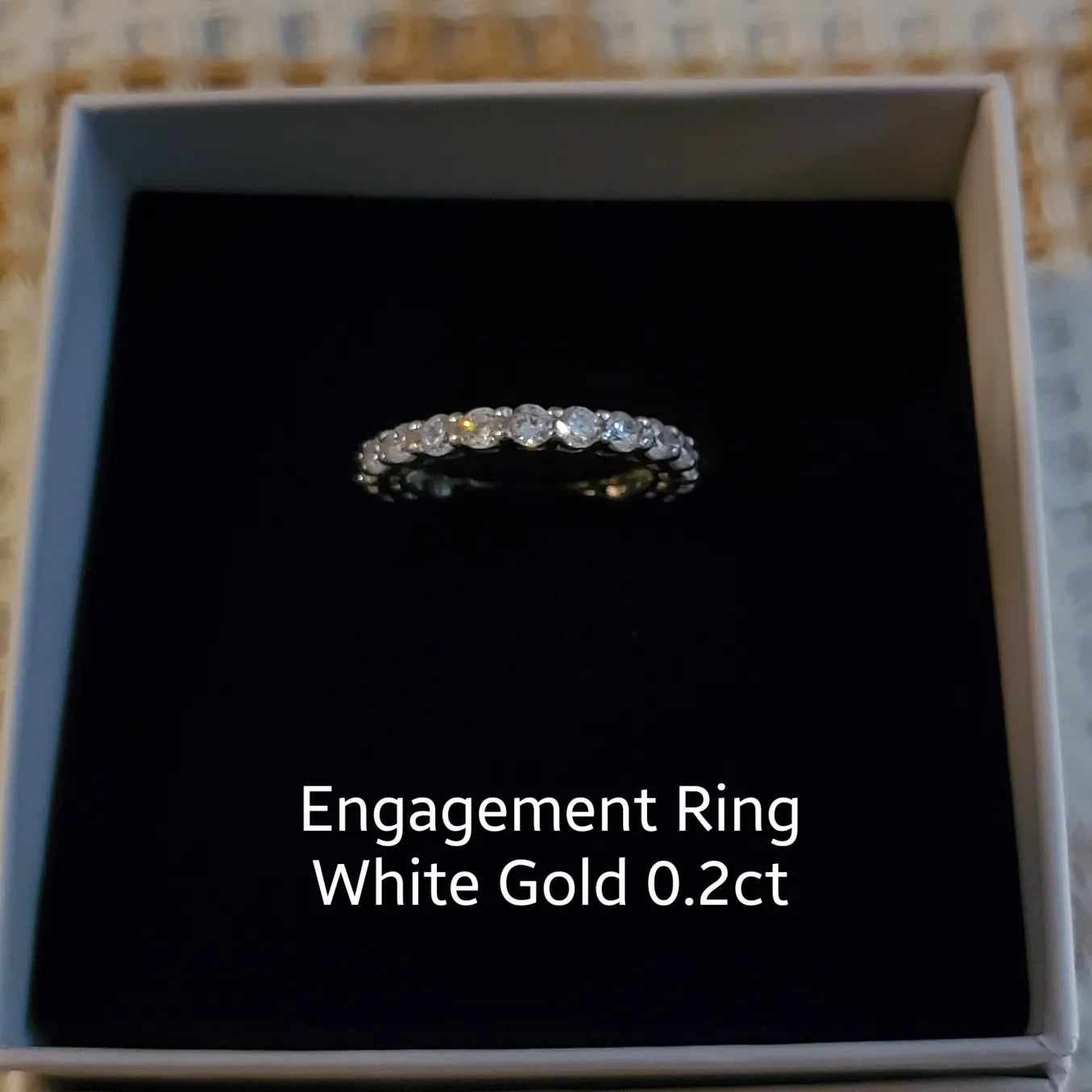 White Gold Ring