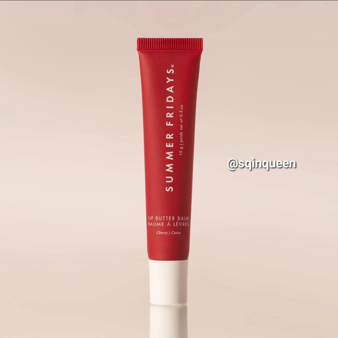 SUMMER FRIDAYS LIP BUTTER BALM 15G available colour : cherry