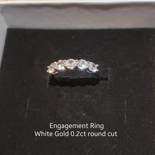 White Gold Ring